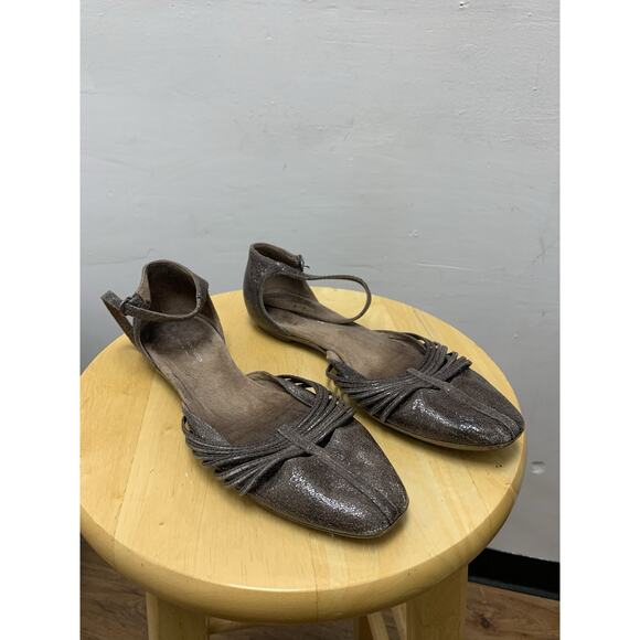 Dries Van Noten Snake Print Strap Flat Size 37 - Picture 4 of 6